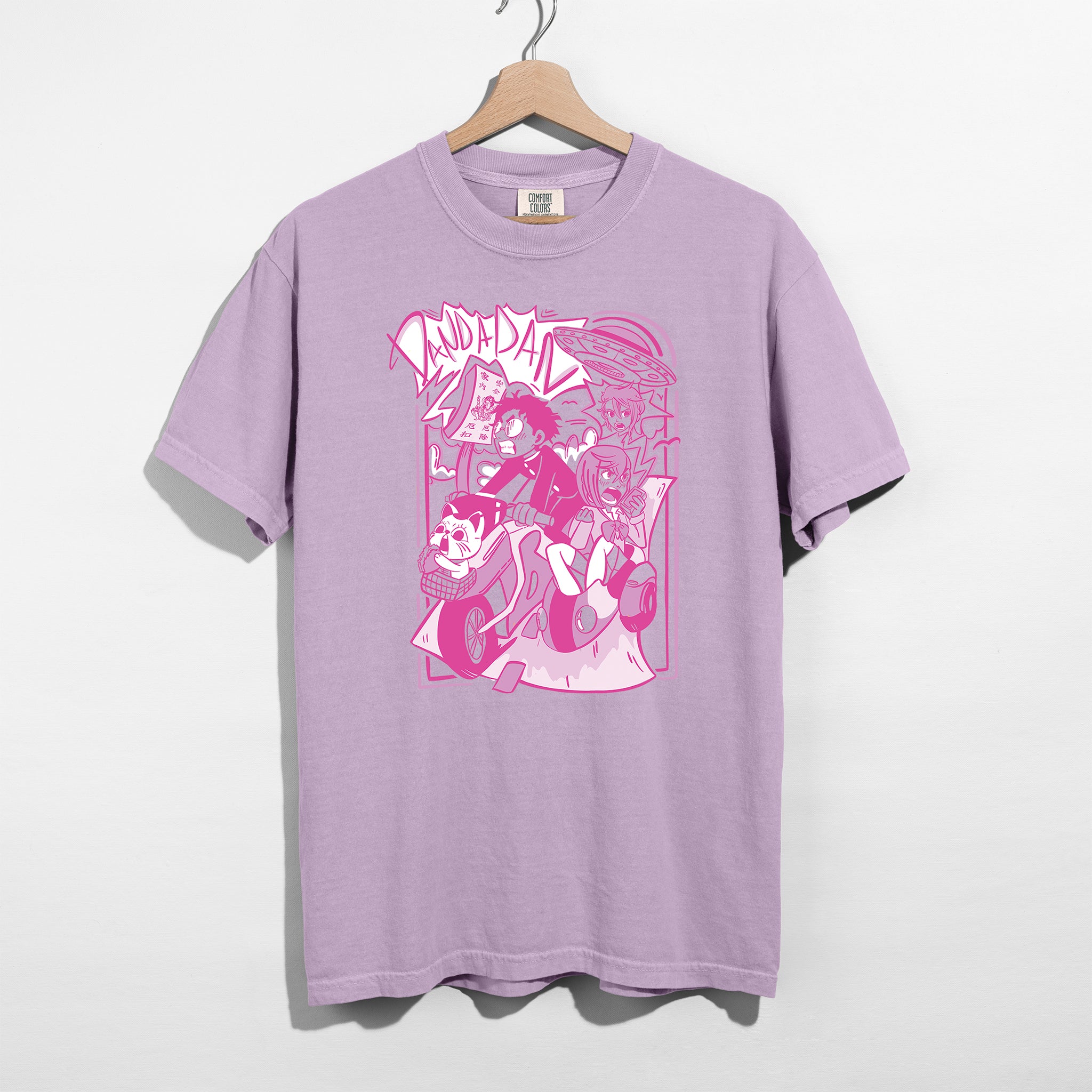 Okarun & Momo Adventure Shirt - Pink Edition