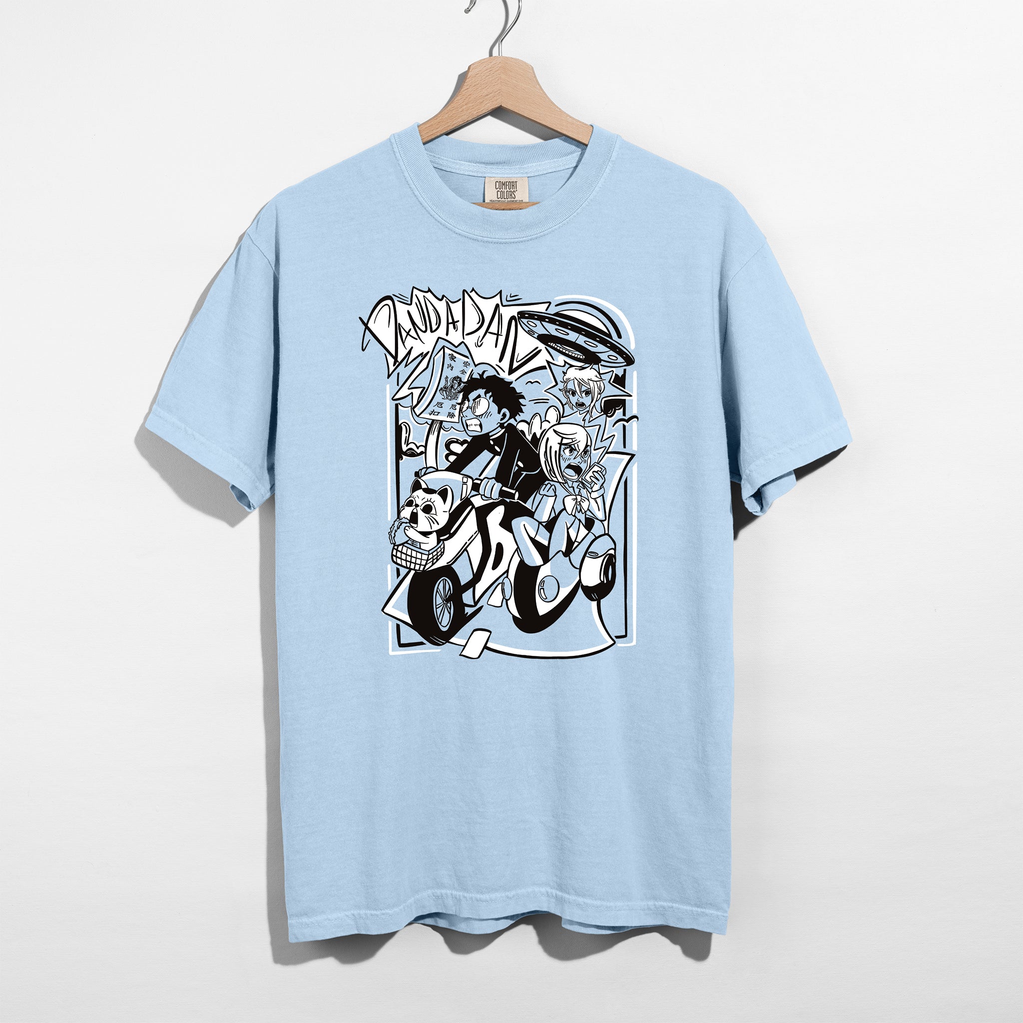 Okarun & Momo Adventure Shirt - Black Edition