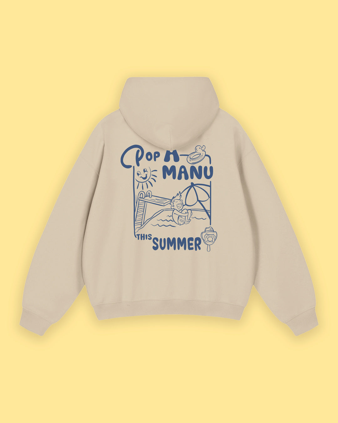 Pop a Manu Heavyweight Hoodie
