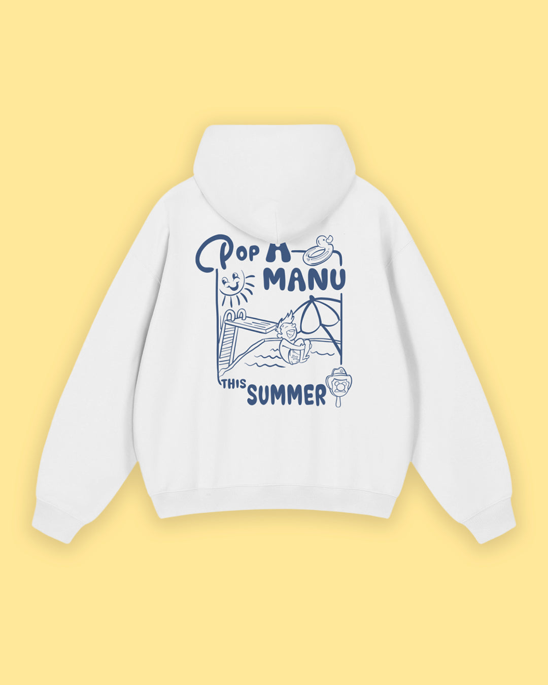 Pop a Manu Heavyweight Hoodie