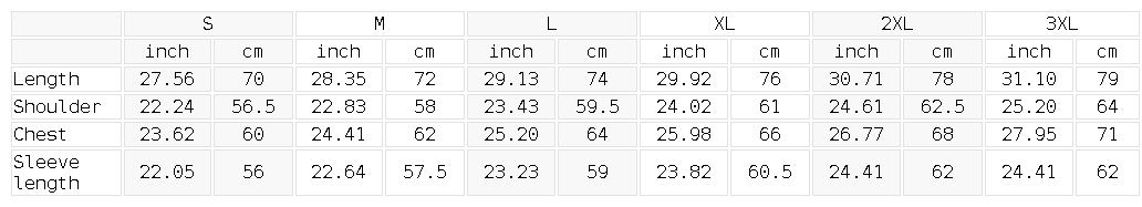 Warrior v2 Snow Washed Hoodie Size Guide