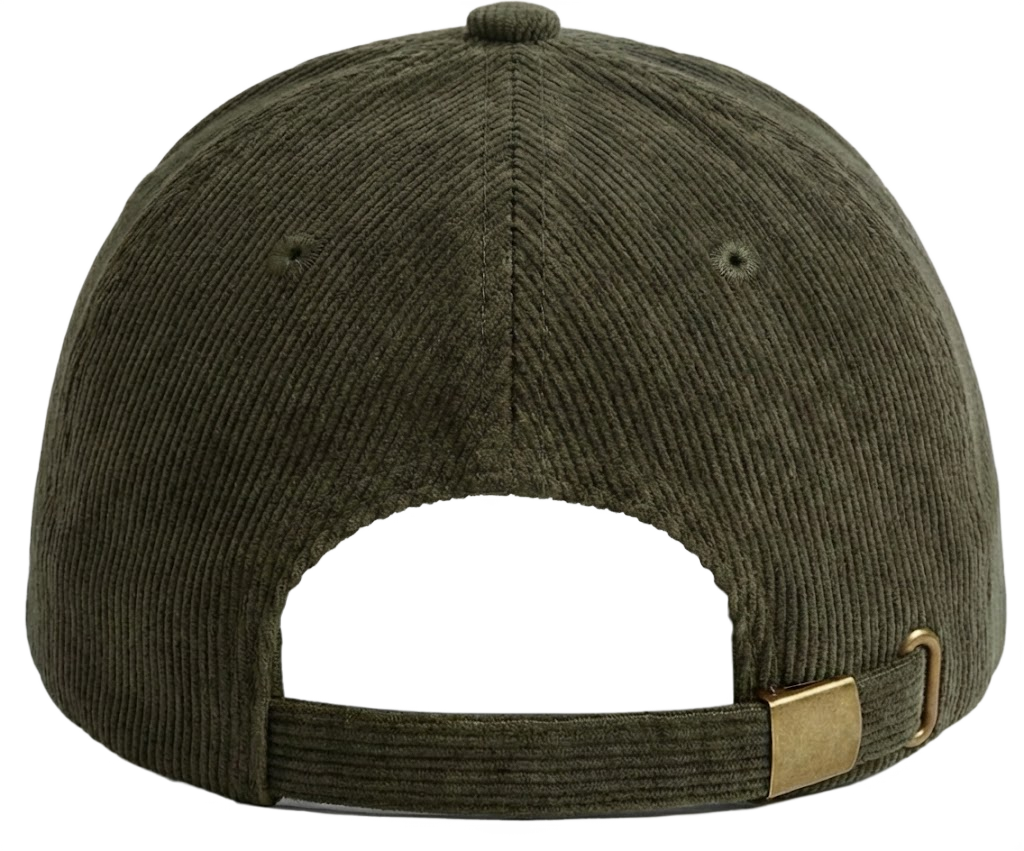 Itadakimasu Embroidered Corduroy Dad Hat | Vintage Japanese Streetwear Cap