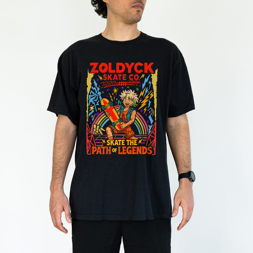 Killua Zoldyck Skate Anime Shirt